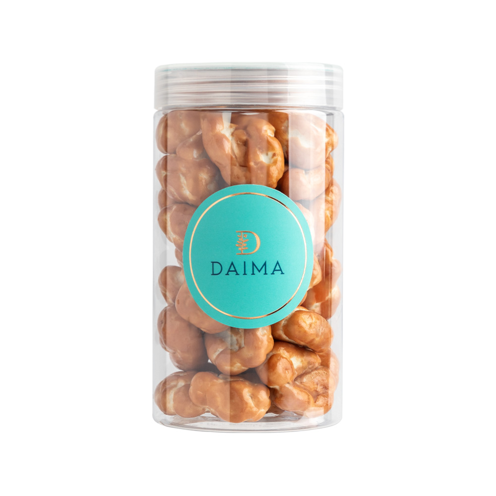 Picture of Pre Packed Dragee Pecan Caramel 250gm